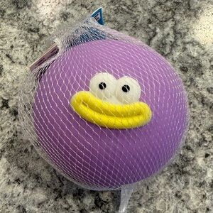Squishy Funny Faces purple Squeeze Ball